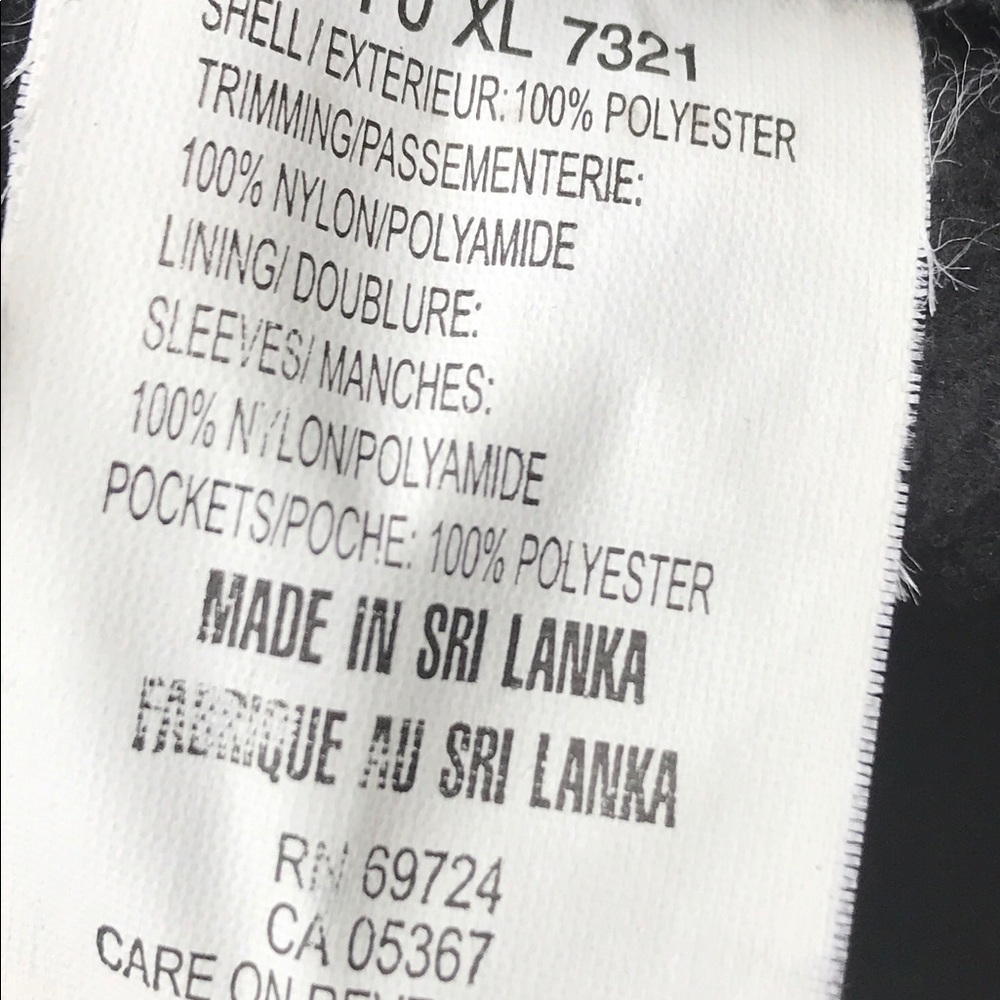 Columbia Sz S Jacket Nylon Fleece Black Gray - Picture 6 of 8